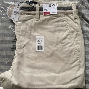 Men’s Express Khaki.  Brand new still sealed. 32x30